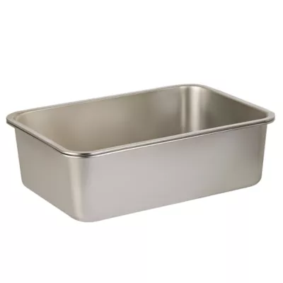 ExquisiCat® Stainless Steel Sifting Litter Box, Durable & Easy-to-Clean Material - Image 1