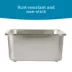 ExquisiCat® Stainless Steel Sifting Litter Box, Durable & Easy-to-Clean Material image thumbnail 4