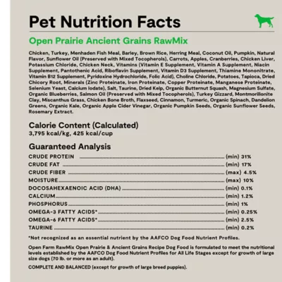 Open Farm RawMix With Grain Adult Dry Dog Food - Prairie - Image 6