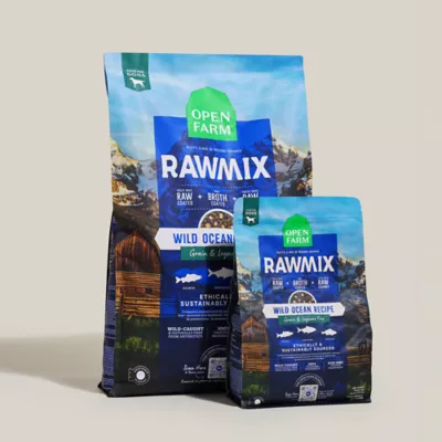 Open Farm RawMix Wild Ocean Recipe Grain Free Adult Dry Dog Food - with Salmon, Whitefish & Rockfish - Image 5