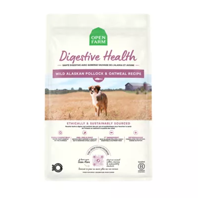 Open Farm Digestive Health Adult Dry Dog Food - Humanely Raised & Sustainably Sourced, Pollock - Image 1