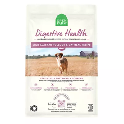 Open Farm Digestive Health Adult Dry Dog Food - Humanely Raised & Sustainably Sourced, Pollock - Image 1