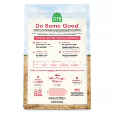 Open Farm Skin & Coat Health Adult Dry Dog Food - Humanely Raised & Sustainably Sourced, Salmon - Image 2