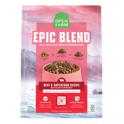 Open Farm Epic Blend High Protein Adult Dry Dog Food - Beef & Superfood - Image 1