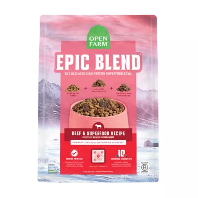Open Farm Epic Blend High Protein Adult Dry Dog Food - Beef & Superfood - Image 1