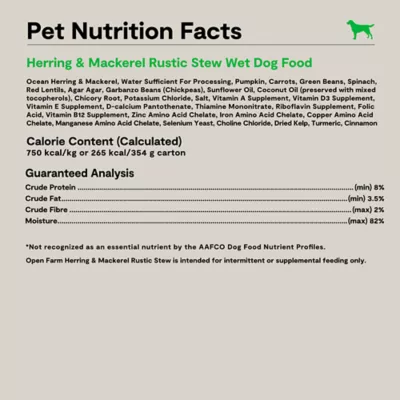 Open Farm Human Grade Dog Food Topper - Rustic Stew, 12.5 oz - Image 7