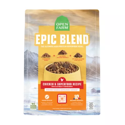 Open Farm Epic Blend High Protein Adult Dry Dog Food - Chicken & Superfood - Image 1