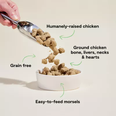 Open Farm Freeze Dried Adult Dry Dog Food - Raw Morsels, Chicken - Image 3