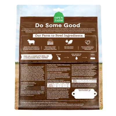Open Farm Freeze Dried Adult Dry Dog Food - Raw Morsels, Lamb - Image 2