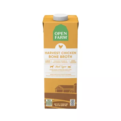 Open Farm Grain Free Bone Broth Topper for Cats or Dogs - Human Grade, Chicken - Image 1