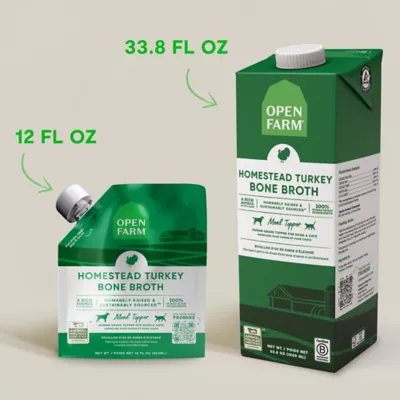Open Farm Grain Free Bone Broth Topper for Cats or Dogs - Human Grade, Chicken - Image 4