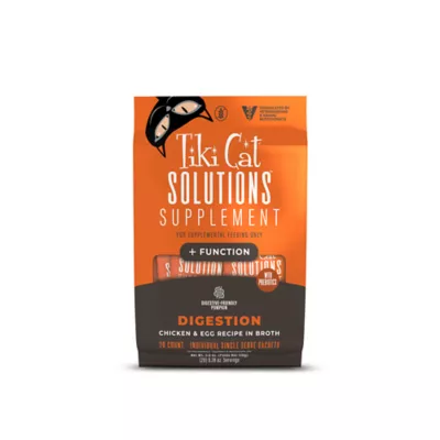 Tiki Cat Solutions Supplement - Grain Free, Digestion, 20 Ct Sachets - Image 1
