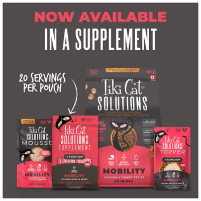 Tiki Cat Solutions Supplements Cat Treats - Mobility, 8 Count - Image 7