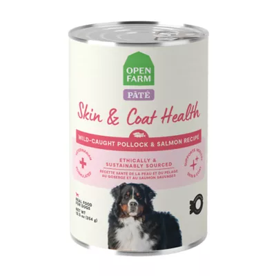 Open Farm Skin & Coat Health Adult Wet Dog Food - Veterinarian Formulated, Pate, 12.5 oz - Image 1