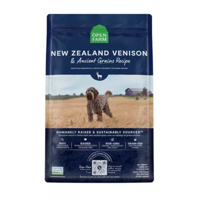 Open Farm With Grain Adult Dry Dog Food - Humanely Raised & Sustainably Sourced, Venison - Image 1