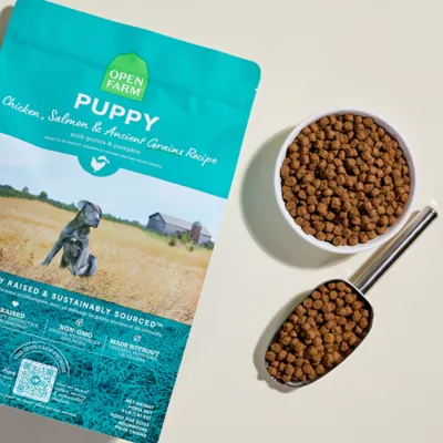 Open Farm With Grain Puppy Dry Dog Food - Humanely Raised & Sustainably Sourced, Chicken & Salmon - Image 4