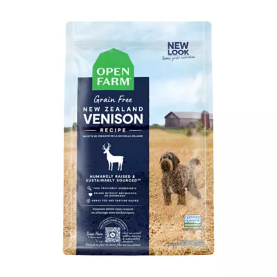 Open Farm Grain Free Adult Dry Dog Food - Humanely Raised & Sustainably Sourced, Venison - Image 1