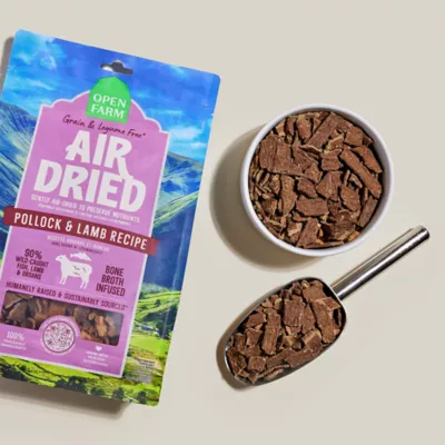 Open Farm Air Dried Adult Dry Dog Food - Bone Broth Infused, Pollock & Lamb - Image 4