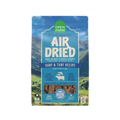 Open Farm Air Dried Adult Dry Dog Food - Bone Broth Infused, Surf & Turf - Image 1