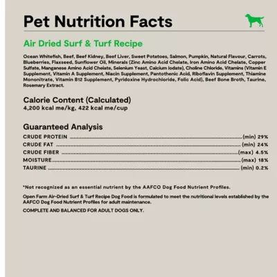 Open Farm Air Dried Adult Dry Dog Food - Bone Broth Infused, Surf & Turf - Image 7