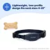 PetSafe Dog NanoBark 2.0 Bark Collar, for Small Dogs, Lightweight, Adjustable 4-15" Neck, in Blue image thumbnail 7