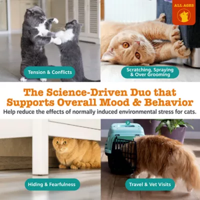 Zesty Paws Cat Calming Diffuser Kit, 30-Day Supply, Plug-In with 1 oz Refill - Image 3