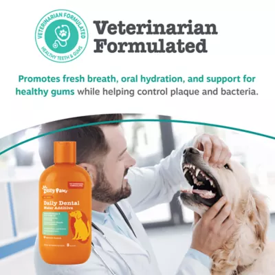 Zesty Paws Dog Daily Dental Water Additive, Healthy Gums & Fresh Breath, Chicken Flavor, 8 fl oz - Image 2