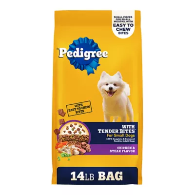 Pedigree Tender Bites Adult Small Dog Food - 14 lbs - Image 1