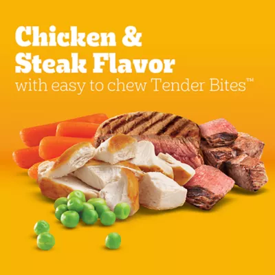 Pedigree Tender Bites Adult Small Dog Food - 14 lbs - Image 2