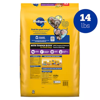 Pedigree Tender Bites Adult Small Dog Food - 14 lbs - Image 8