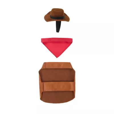 Thrills & Chills® Small Pet Cowboy Costume - Image 3