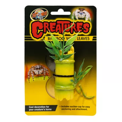 Zoo Med Creatures® Bamboo With Leaves Reptile Décor - Image 1
