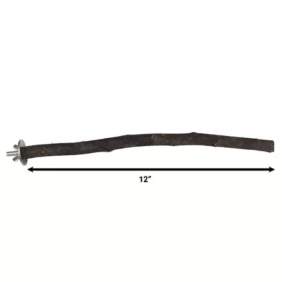 A&E 12 in. Natural Wood Perch - Image 3