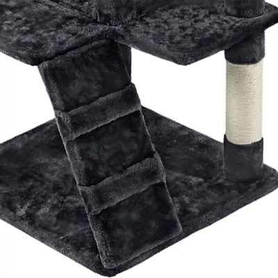 Yaheetech Cat Multilevel Cactus Themed Tree Tower - Green, 62.5 in - Image 4