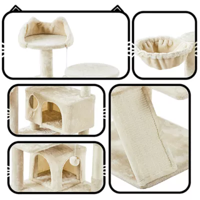 Yaheetech Cat Tree, 57 in - Image 5