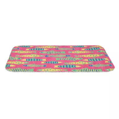 Exquisicat® Cat Scatter Control Litter Mat, Fish, Large - Image 2