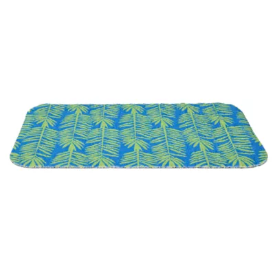 Exquisicat® Cat Scatter Control Litter Mat, Palms, Large - Image 2