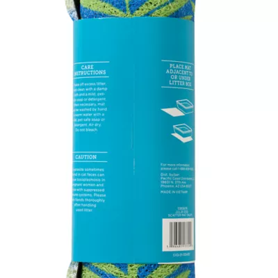 Exquisicat® Cat Scatter Control Litter Mat, Palms, Large - Image 5