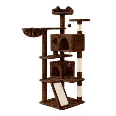 Yaheetech Cat Tree, 57 in - Image 1