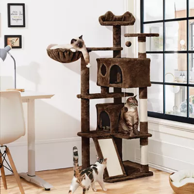 Yaheetech Cat Tree, 57 in - Image 2