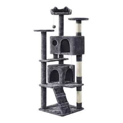 Yaheetech Cat Tree, 62 in - Image 1