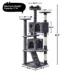 Yaheetech Cat Tree, 62 in image thumbnail 3