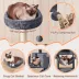 Yaheetech Cat Tree Multi Level, 55 in image thumbnail 4