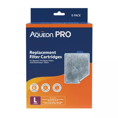 Aqueon® Replacement Filter Cartridges Large - 6 Pack - Image 1