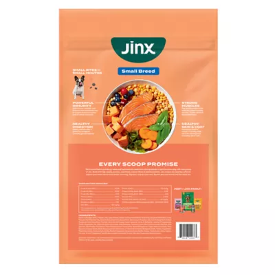 Jinx Small Breed All Life Stage Dry Dog Food - Salmon, Sweet Potato & Carrots - Image 2