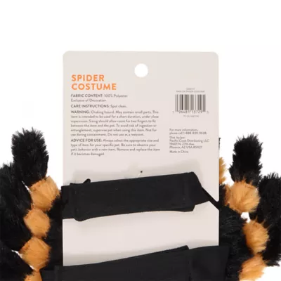 Thrills & Chills® Small Pet Spider Costume - Image 5
