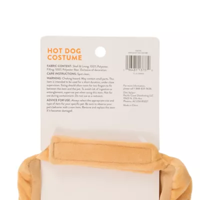 Thrills & Chills® Small Pet Hot Dog Costume - Image 5