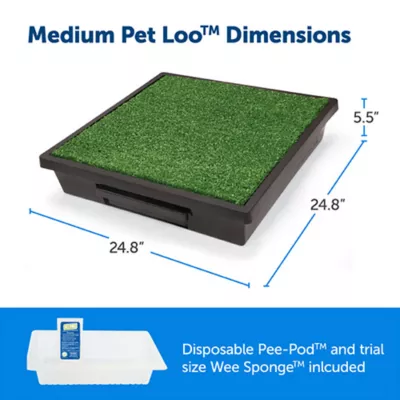 PetSafe Pet Loo Portable Dog Potty - Pet Toilet Alternative for Puppy Pads - Image 4