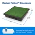 PetSafe Pet Loo Portable Dog Potty - Pet Toilet Alternative for Puppy Pads image thumbnail 4