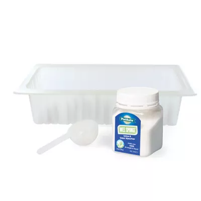 Product PetSafe Pet Loo Pee Pod with Sponge - 7-pack - Indoor Toilet Tray for Pets - Urine Disposal